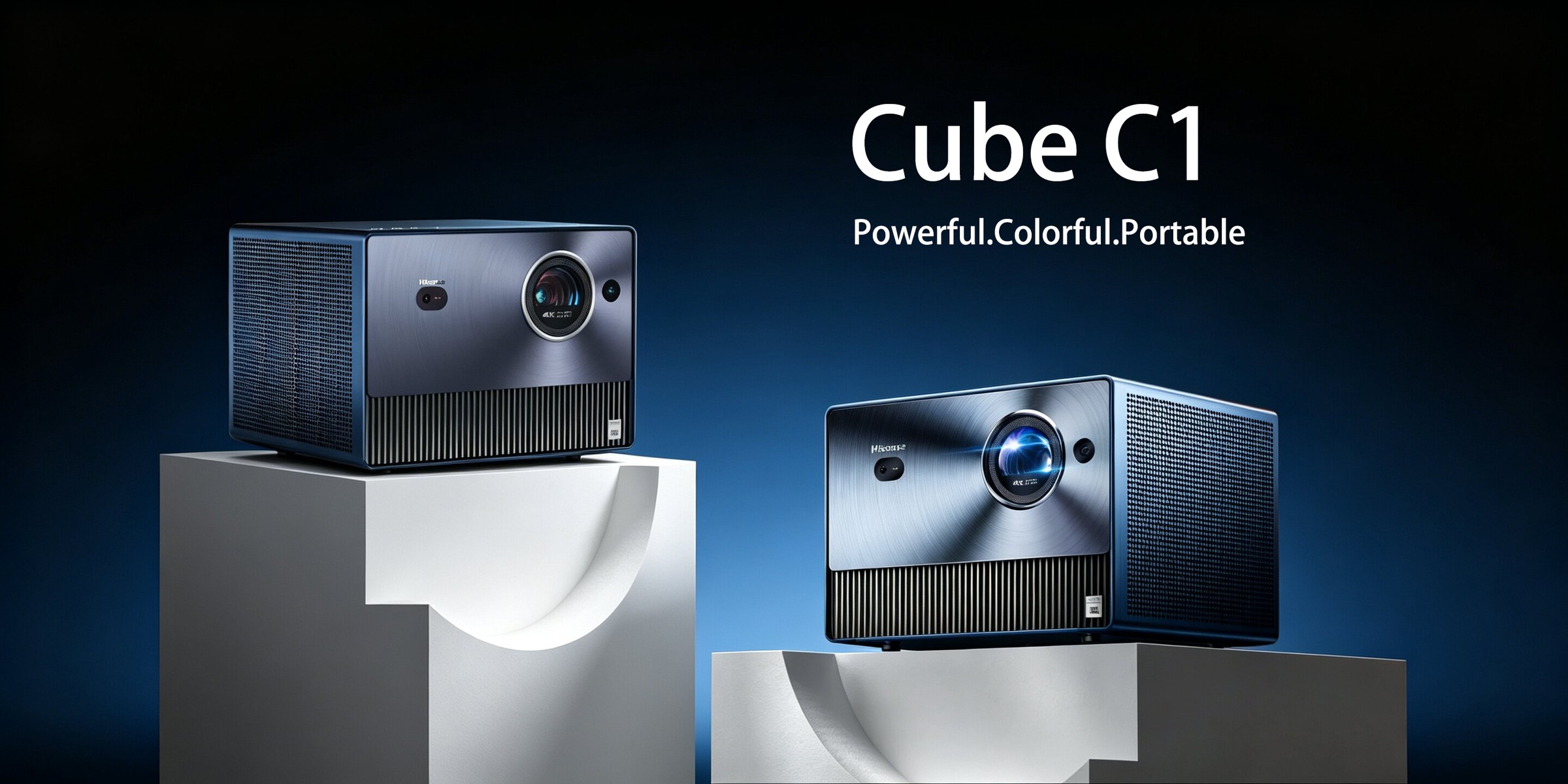 尼克爱家 Cube C1 激光影院产品海报